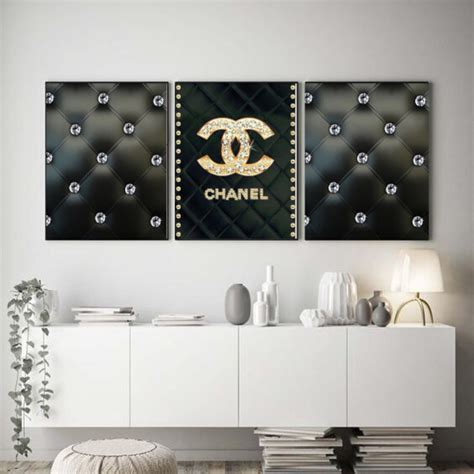 chanel themed decor|Chanel pictures wall decor.